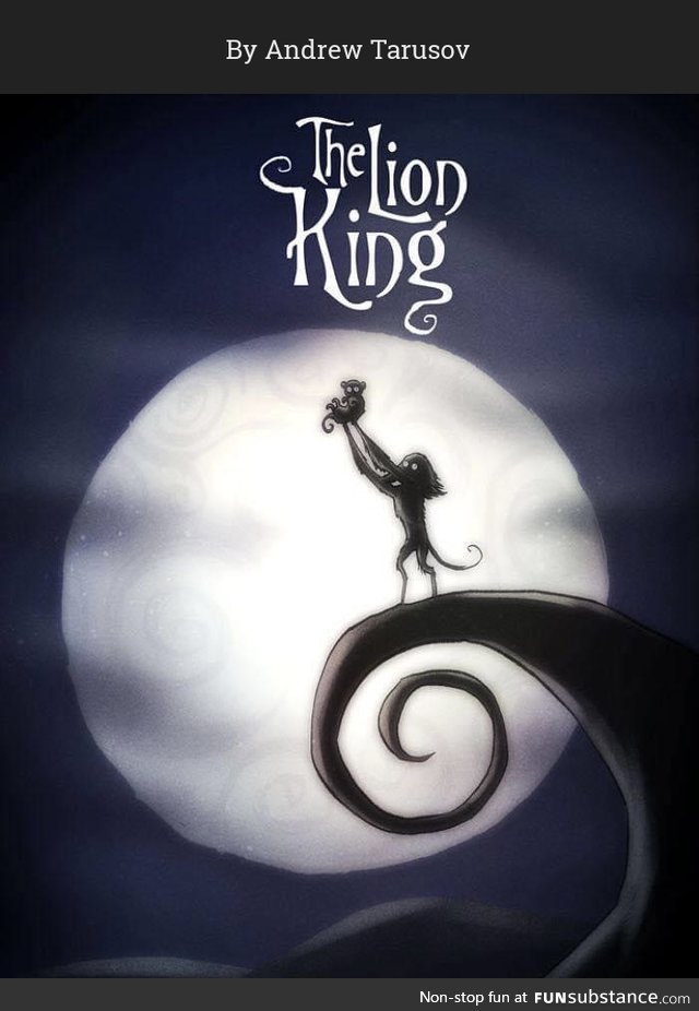 If Tim Burton Directed Disney Movies