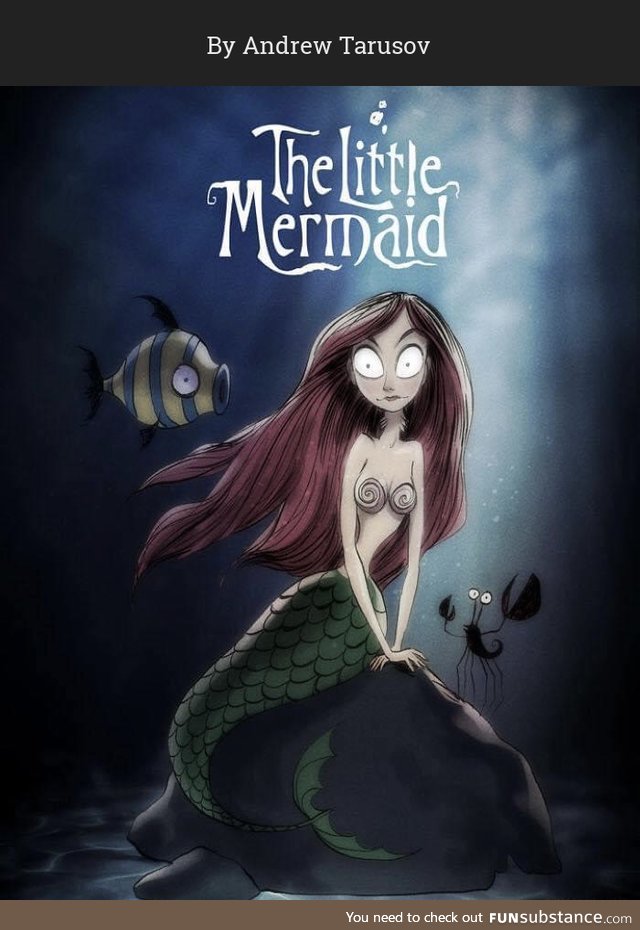 If Tim Burton Directed Disney Movies