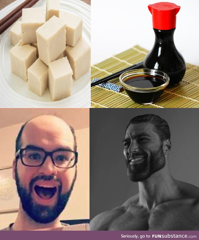 Average soy vs. Average soy