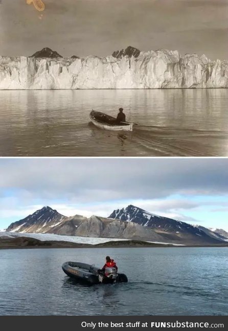 Antartica, 104 years apart