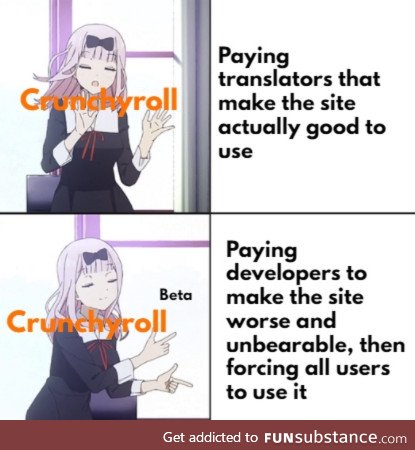 Crunchyroll at it again