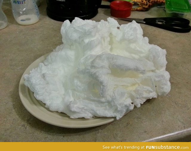 This is what happens when stick a bar of soap in the microwave