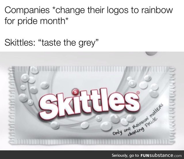 “Taste the gay”