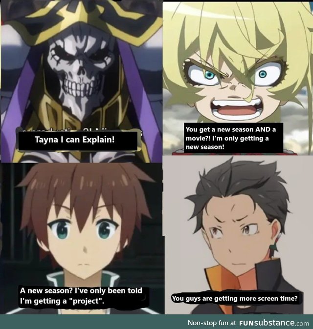 Konosuba s3 hype!