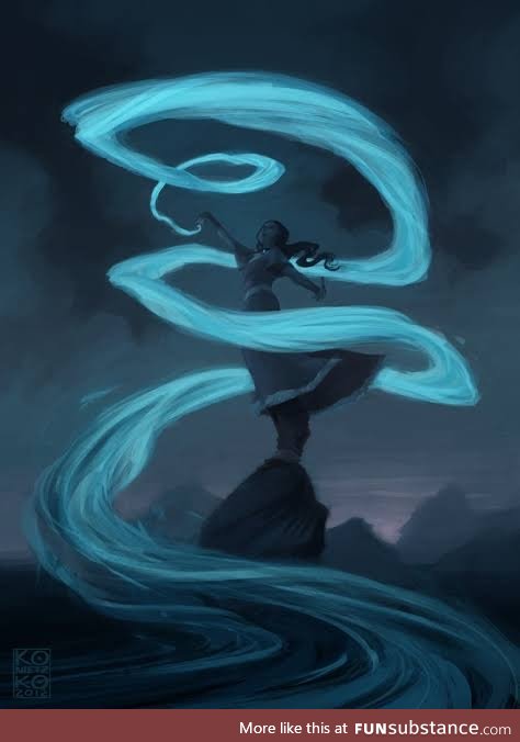 Art from the co-creator of Avatar: Katara