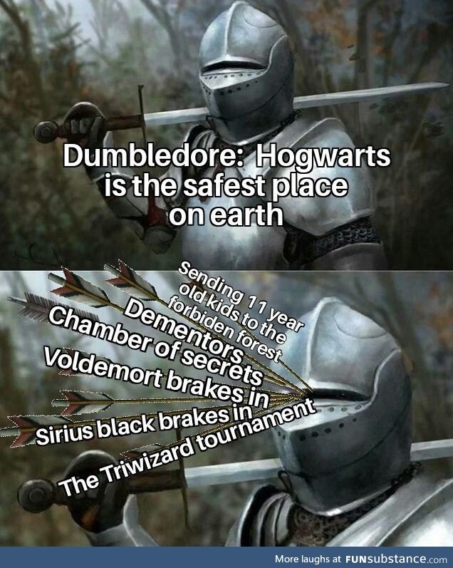 Hogwarts is the SAFEST place on earth