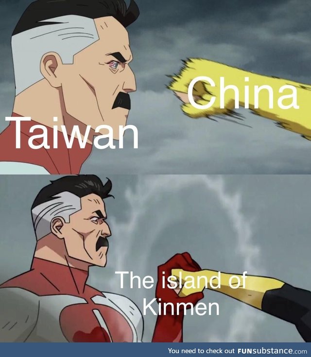 Back when China actually tried to invade Taiwan