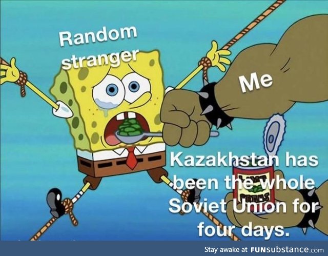 Back in the day Kazakhstan was the big guy