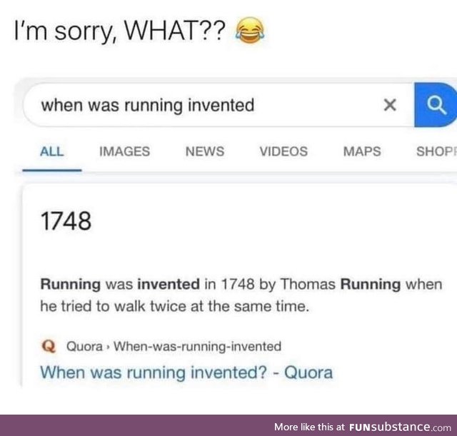 It was invented in this year