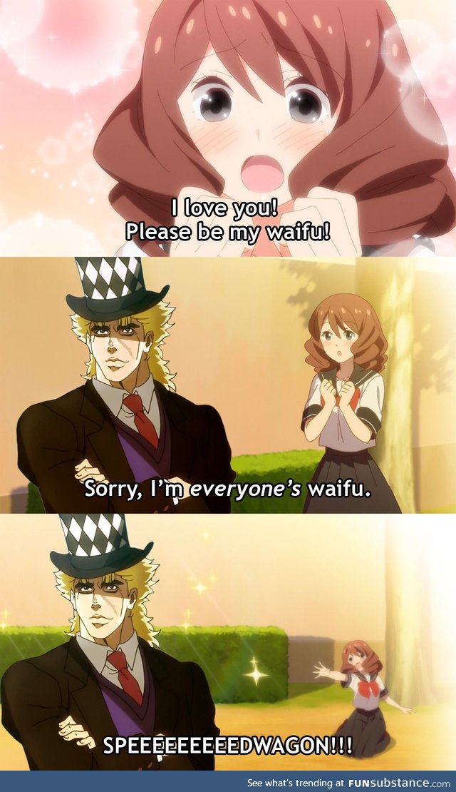 Daily speedwagon meme #6 / 7 : Kazuko heartbreak