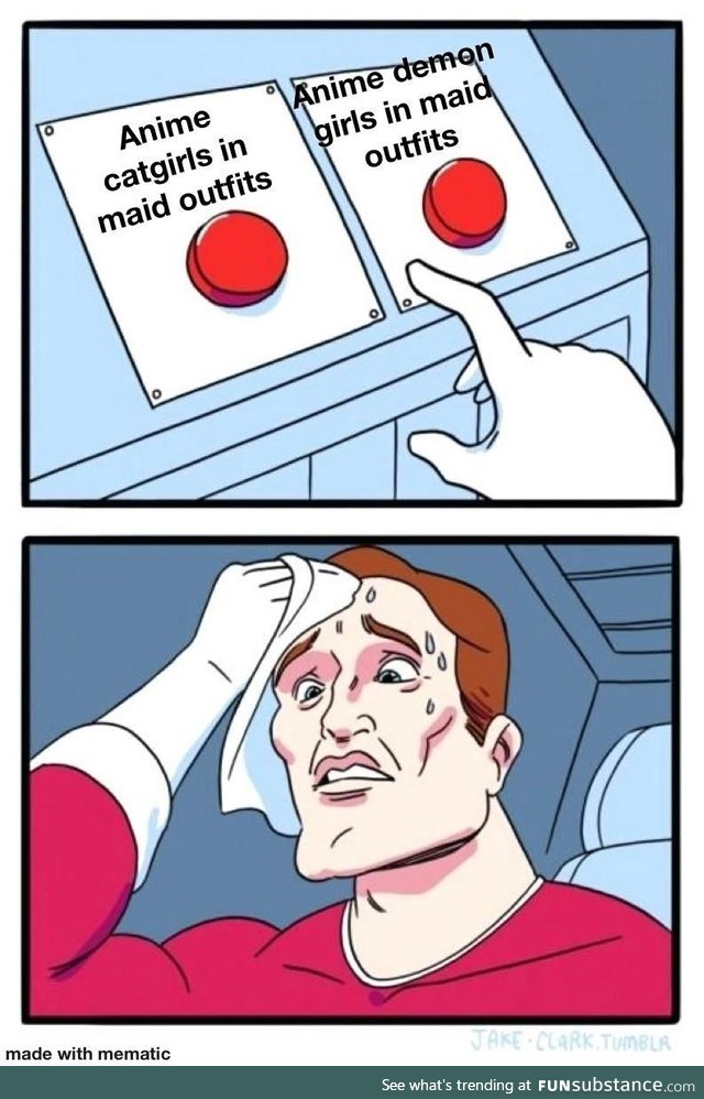 I can’t decide