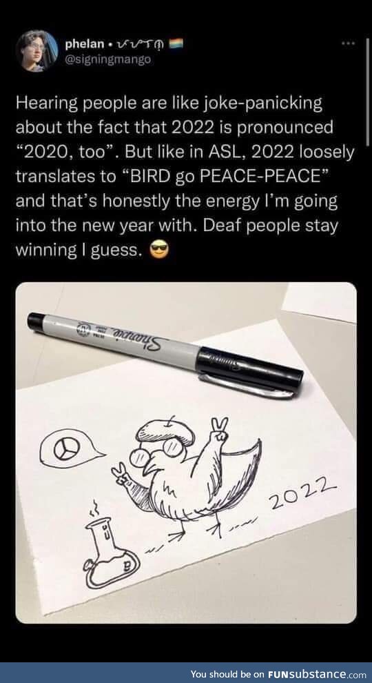 Peace bird