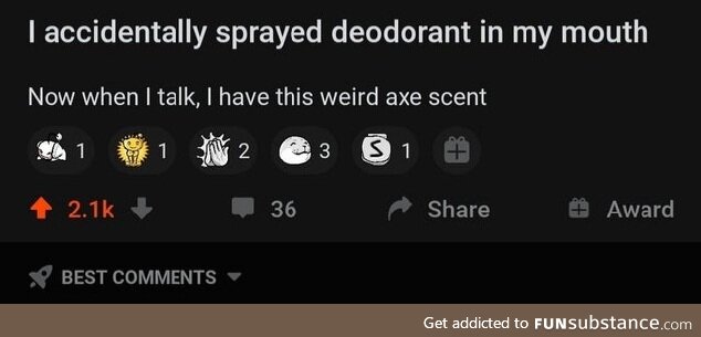 May I Axe How That Happened?