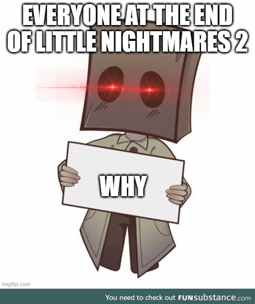 The end of little nightmares II