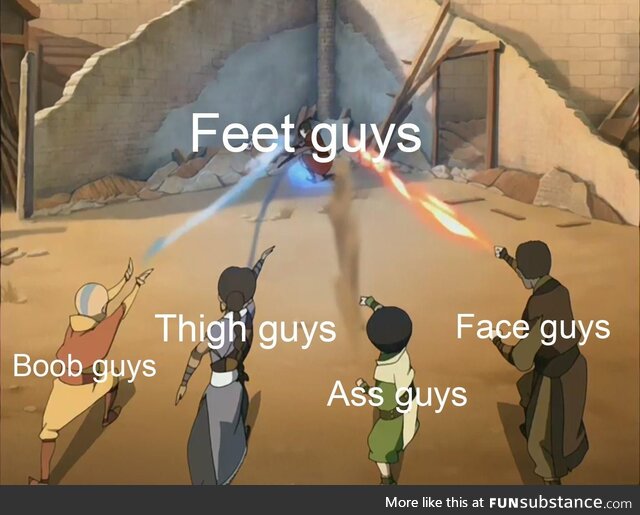 Feet guys are strange