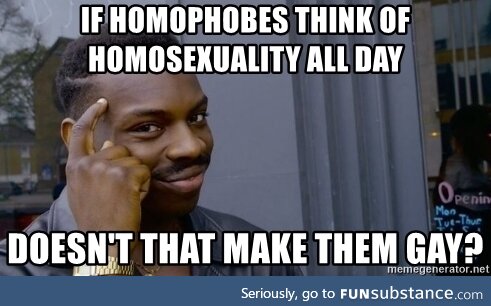 Homophobia is Hella gay