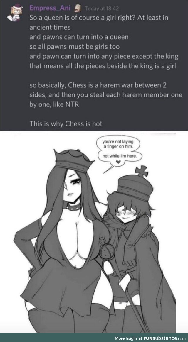 Damn straight I fap to chess