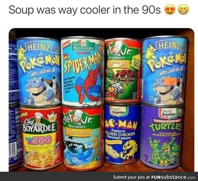 90s soup is a genre we need to bring back