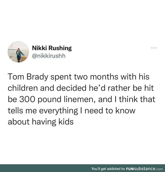 Tom brady made his decision