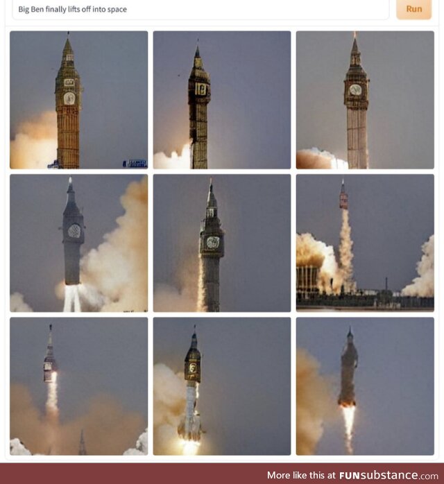 Big Ben, we have lift off