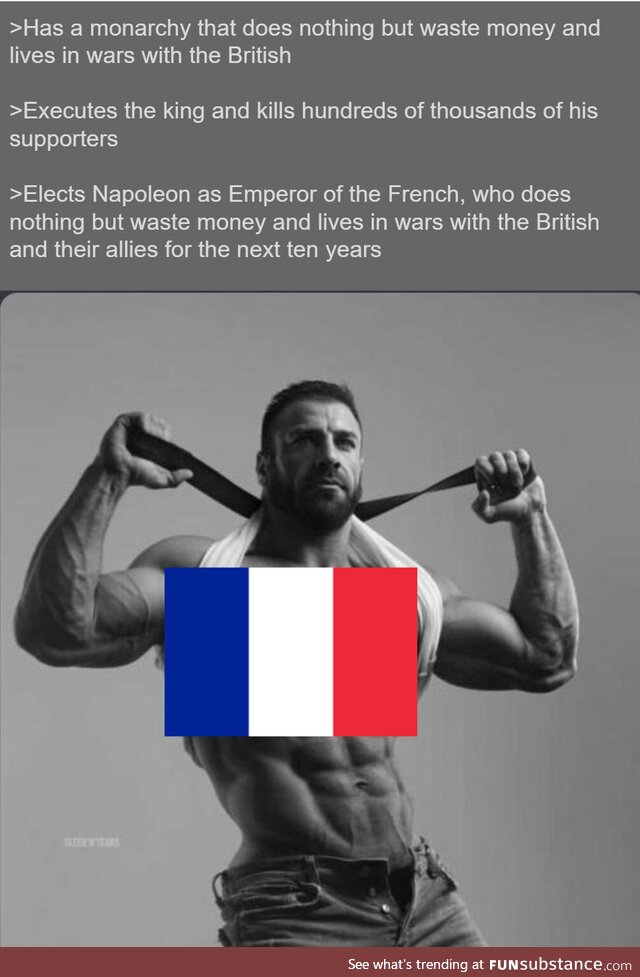 The French are built different