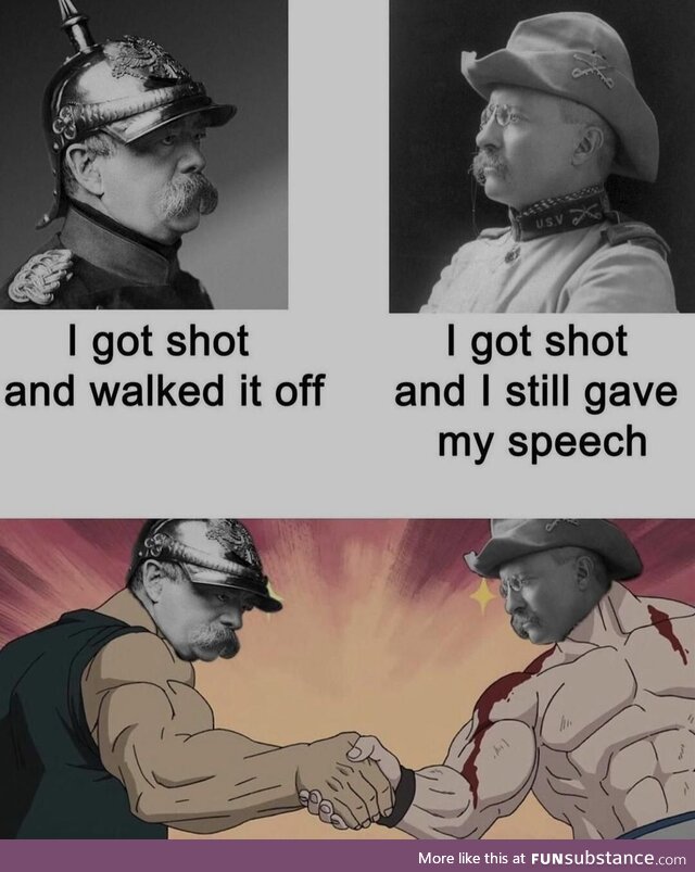 Chads IRL : Bismarck and Roosevelt