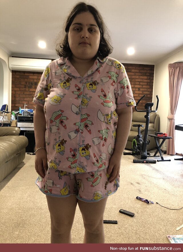 Me in my new pj's