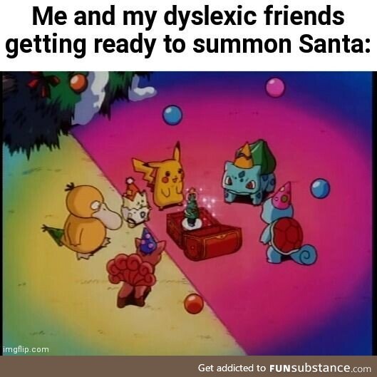 Hail santa!