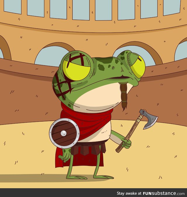 Gladiator Croak !