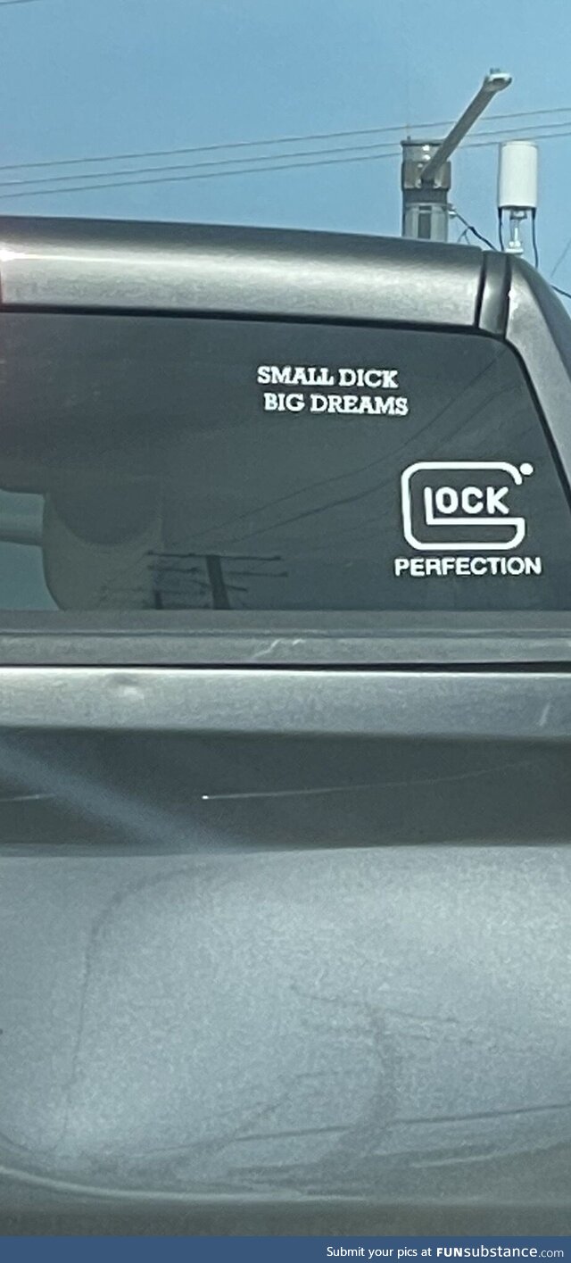 Refreshing to see this on a lifted truck