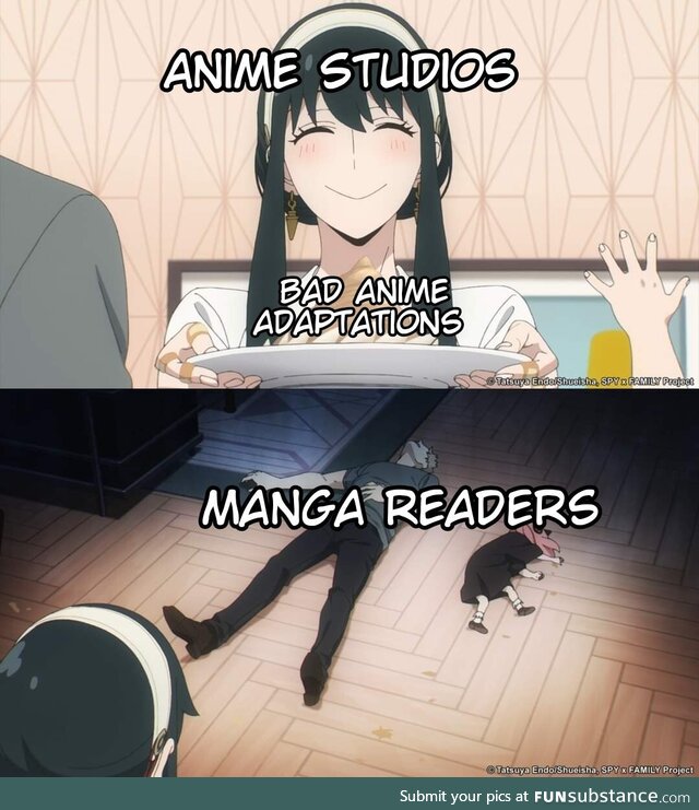 When the manga is better