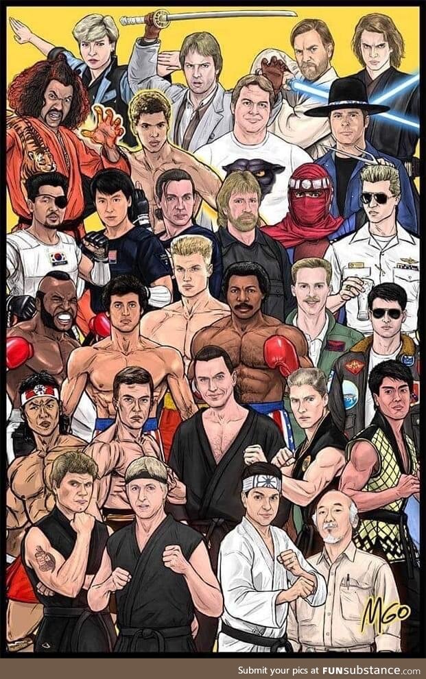 Heroes of the 80s & 90s