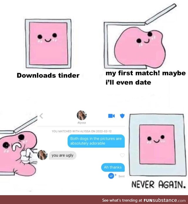 Proceeds to delete Tinder