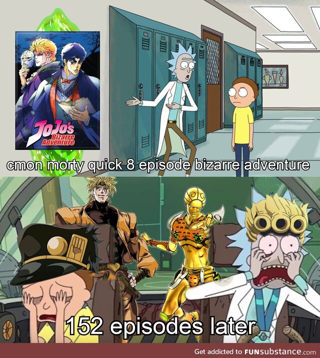 The jjba experience