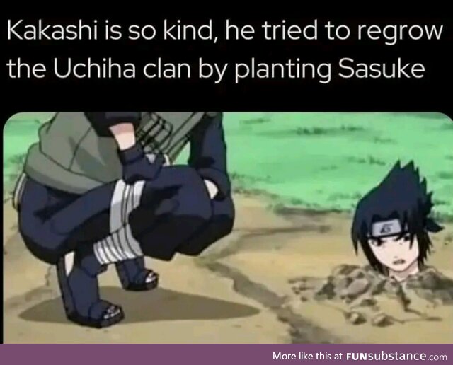 Kakashi's so sweet!