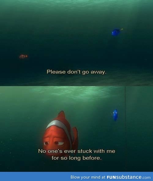 Finding nemo feels