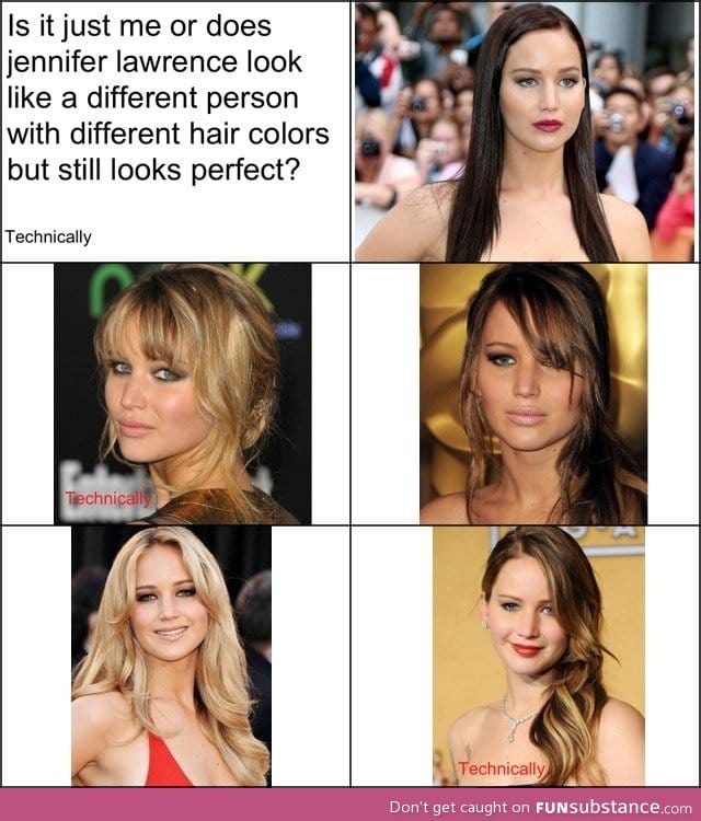 Jeniffer Lawrence's hair