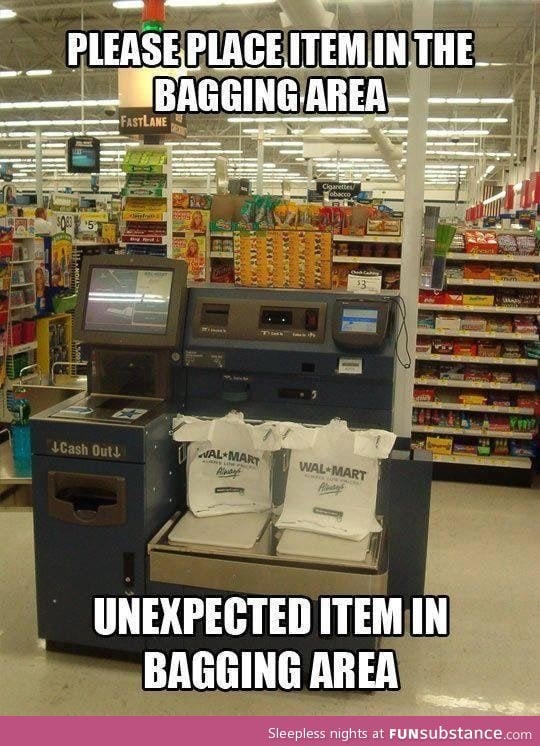 Scumbag self-Checkout