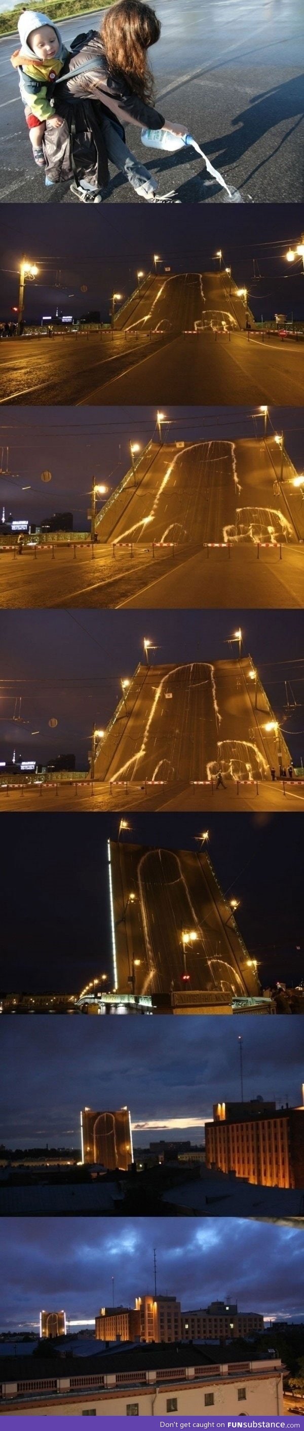 The bascule bridge prank