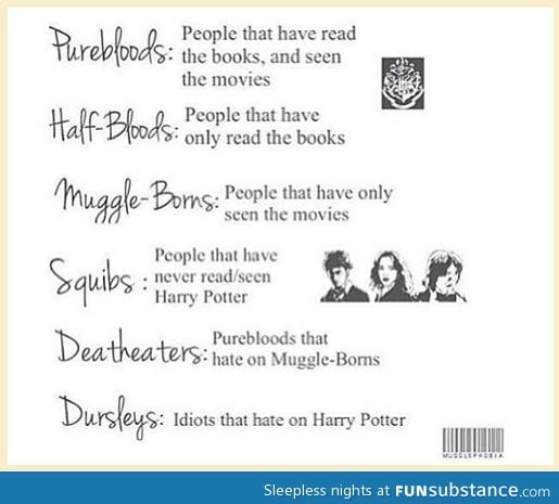 Harry potter taxonomy