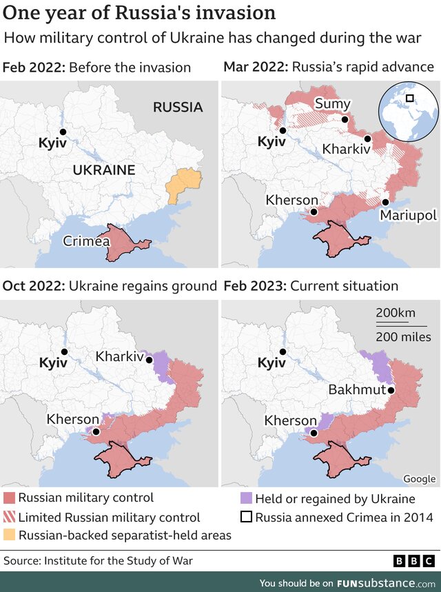 Putin's 3-Day Special Operation: Day 365