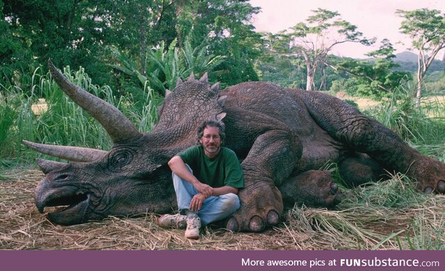 Our local dentist during one of his big-game hunting trips proudly displays his catch