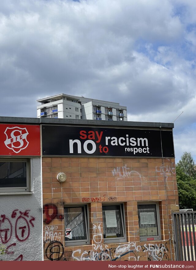 Say racism no to respect