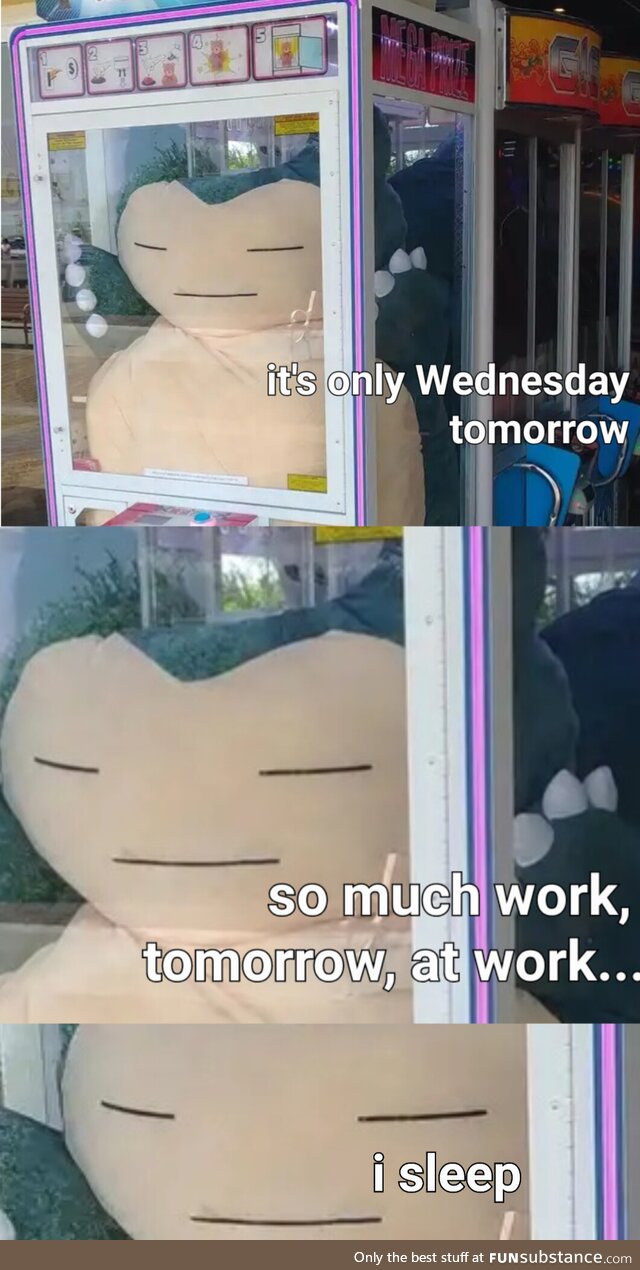 Snorlax trapped in the bureaucracy