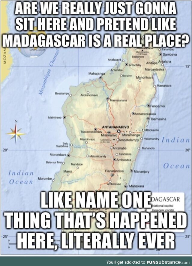 Madagascar history nerds, now is your time to shine