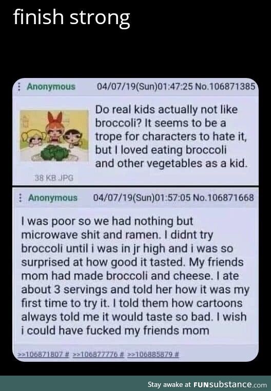 Broccoli thoughts