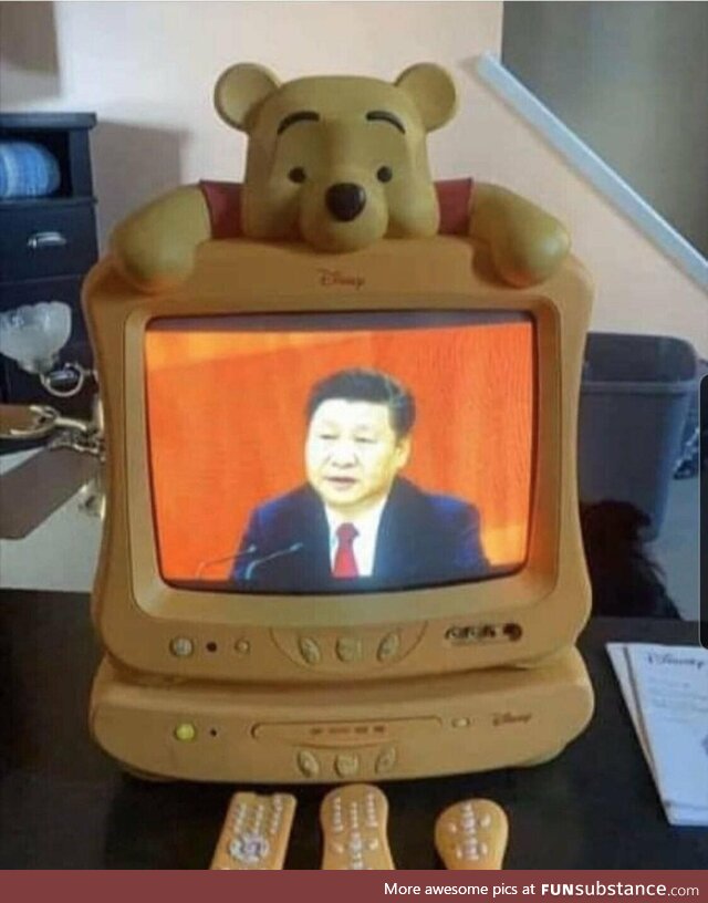 First episode of Winnie the Pooh is televised in China, 1990