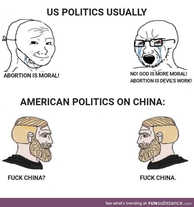 Remember to flip off china