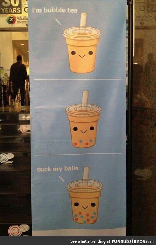 Bubble tea company needs a better translator