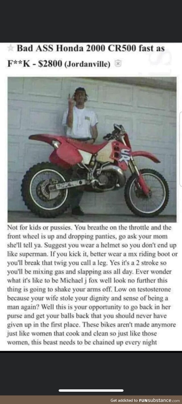 Sweet Craigslist ad